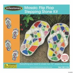 Outlet 😉 Mosiac Stepping Stone Kit-Flip-Flop ✔️