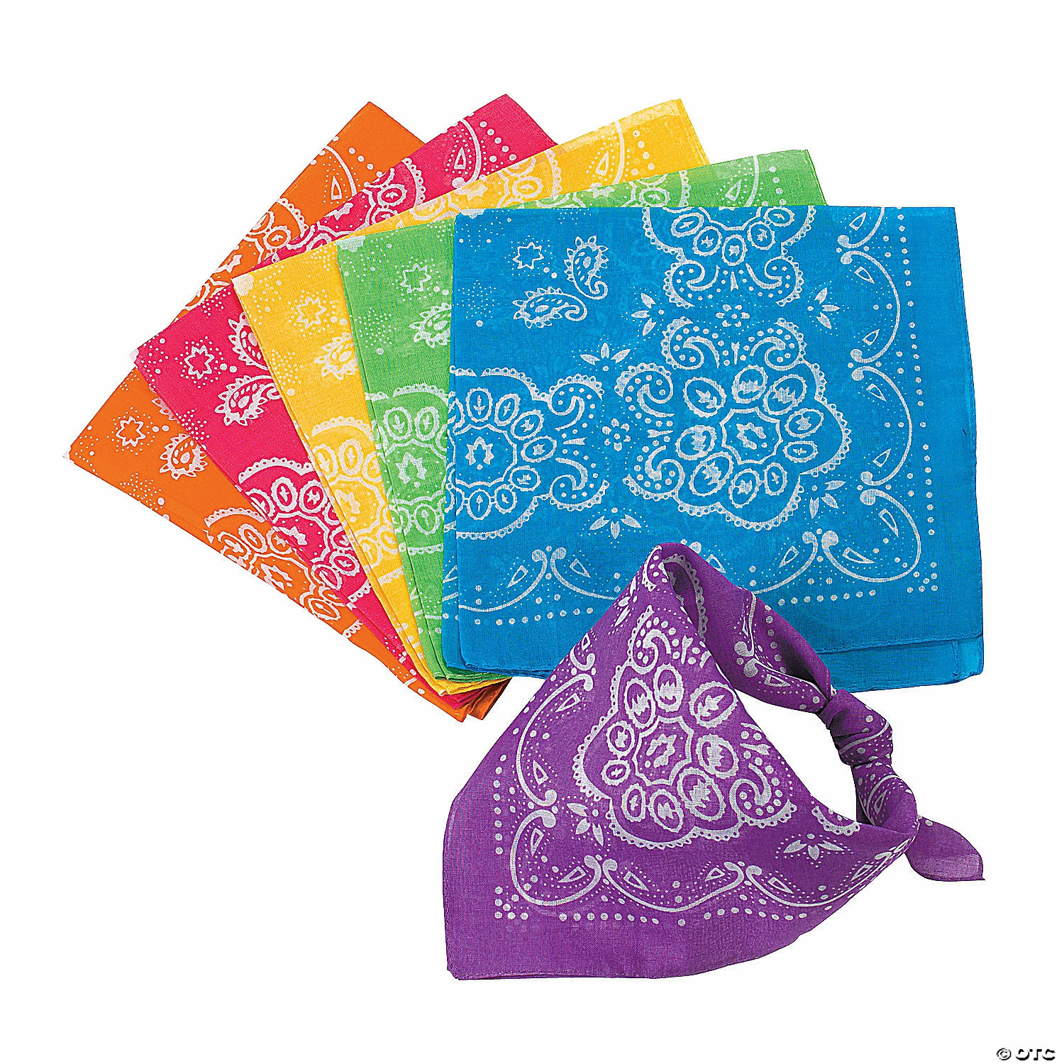 Best deal π€© Neon Bandanas - 12 Pc. 𧨠6 Best deal π€© Neon Bandanas - 12 Pc. 𧨠- Image 4