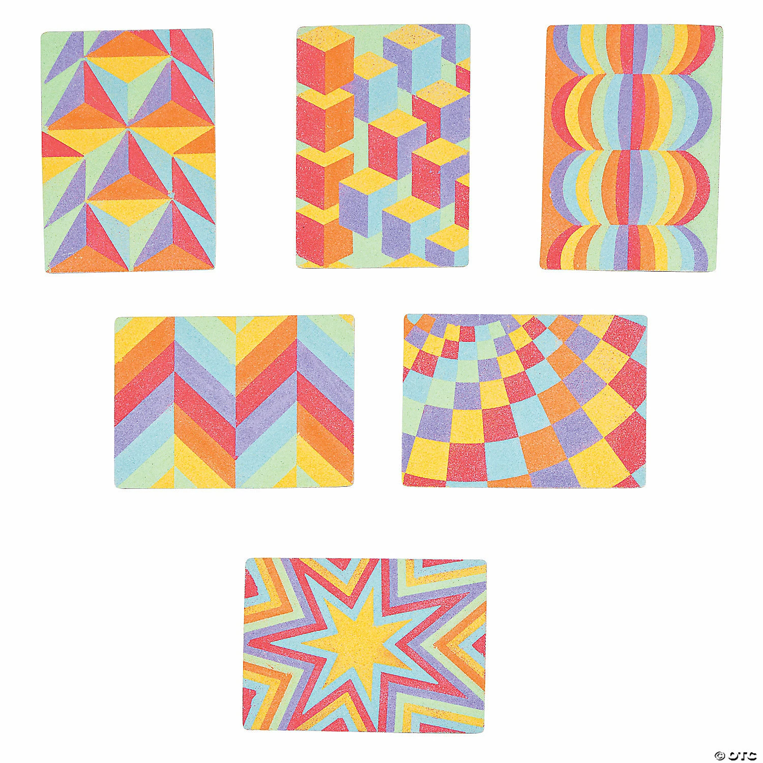 Budget π₯° Optical Illusion Sand Art Pictures - 24 Pc. π₯ 3 Budget π₯° Optical Illusion Sand Art Pictures - 24 Pc. π₯
