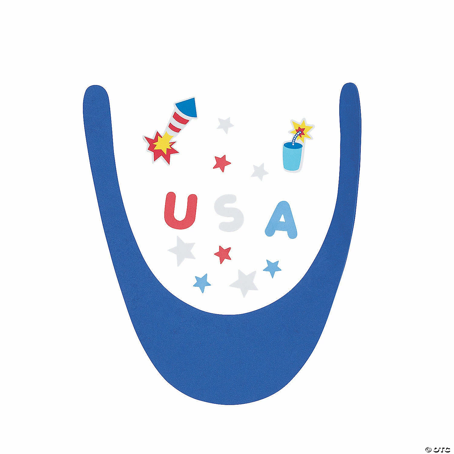 Best Sale π€© Patriotic Foam Visor Craft Kit - Makes 12 β€οΈ 4 Best Sale π€© Patriotic Foam Visor Craft Kit - Makes 12 β€οΈ - Image 2