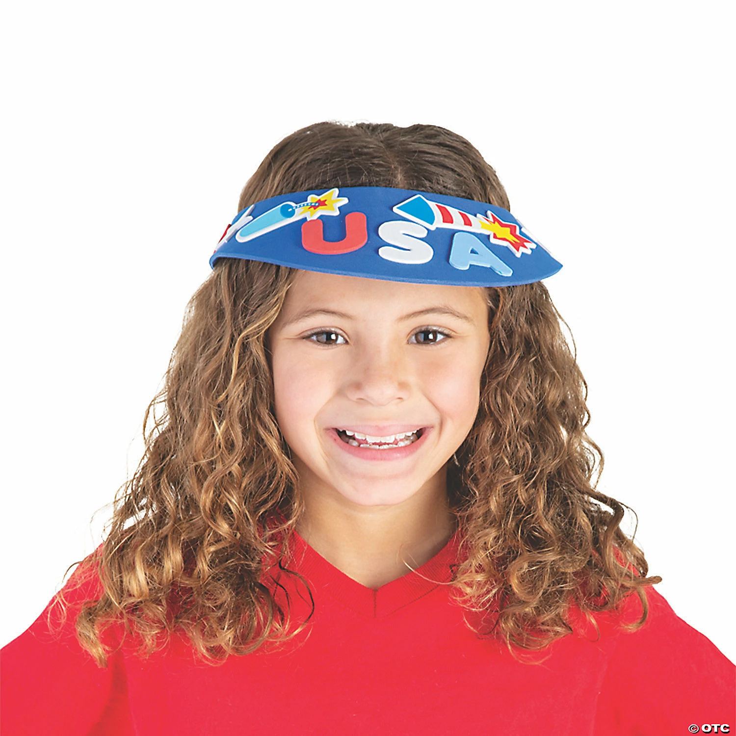 Best Sale π€© Patriotic Foam Visor Craft Kit - Makes 12 β€οΈ 6 Best Sale π€© Patriotic Foam Visor Craft Kit - Makes 12 β€οΈ - Image 4