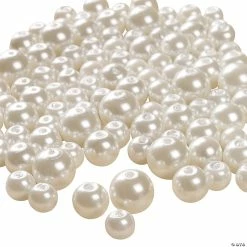 Cheap Summer Crafts Store 23 Outlet 🌟 Pearl Beads - 8mm-12mm - 100 Pc. 👏