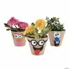Cheapest ⭐ Silly Face Flowerpot Craft Kit - Makes 12 ✔️ -Cheap Summer Crafts Store silly face flowerpot craft kit makes 1248 9230