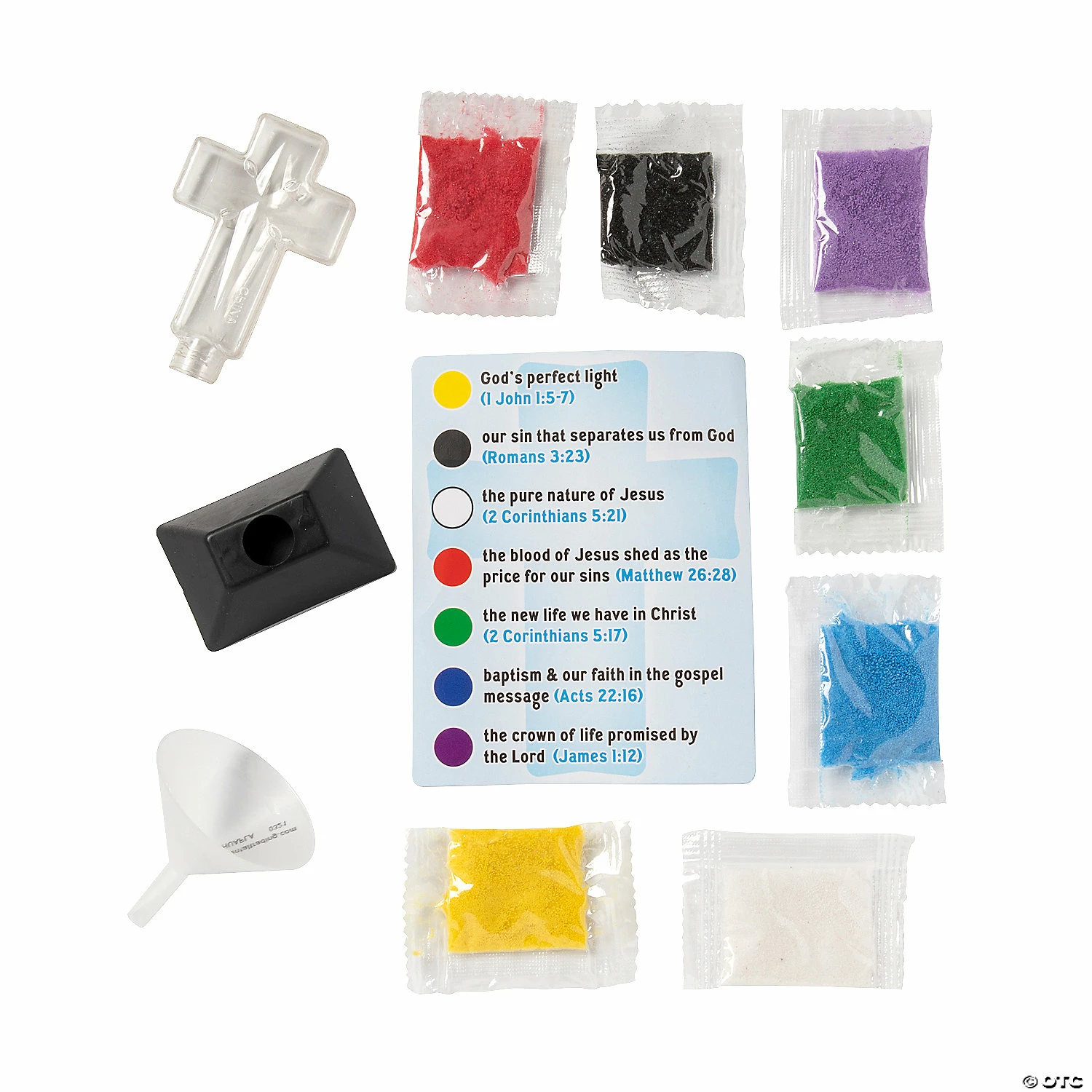 Hot Sale 🔔 The Salvation Story Sand Art 3D Crosses - Makes 12 ❤️ 4 Hot Sale 🔔 The Salvation Story Sand Art 3D Crosses - Makes 12 ❤️ - Image 2