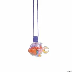 New β¨ Tropical Fish Sand Art Bottle Necklaces - 12 Pc. π₯°
