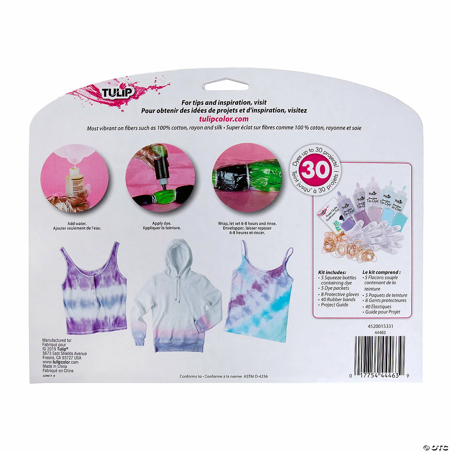 Best reviews of ⭐ Tulip® Pastels One-Step Tie-Dye Kit 😀 4 Best reviews of ⭐ Tulip® Pastels One-Step Tie-Dye Kit 😀 - Image 2