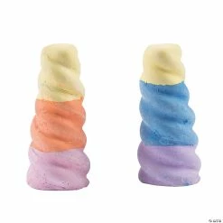Best reviews of 😍 Unicorn Horn-Shaped Chalk - 12 Pc. 🌟