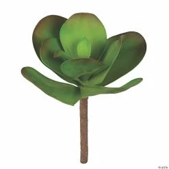 Budget 🌟 Vickerman 10x11" Artificial Green Succulent Stem - 3/pk ❤️