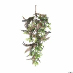 Deals 🔥 Vickerman 36" Green Fern Cotton Swag ❤️