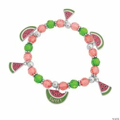 Buy ๐ฅ Watermelon Charm Bracelet Craft Kit - Makes 12 โญ