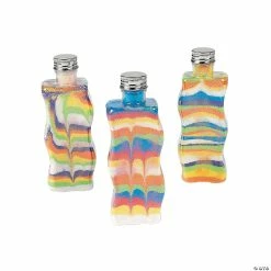 Best reviews of π Wavy Sand Art Bottles - 12 Pc. β
